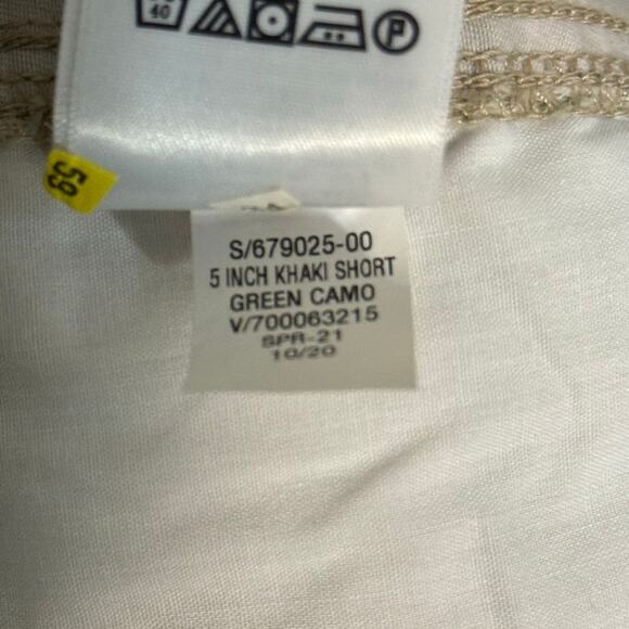 Gap Olive Green Canvas Shorts Women’s 20 Army Style Pockets 5" Inseam - Picture 5 of 6